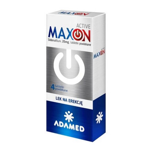 Maxon Active is an over-the-counter drug intended for the treatment of erectile dysfunction in adult men, that is, impotence.
