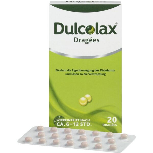 Dulcolax improves intestinal peristalsis.